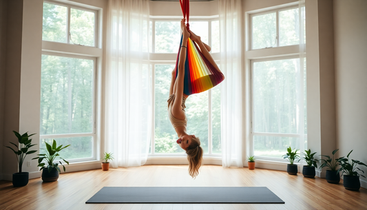 Elevate Your Yoga Practice with Rainbowsis Anti-Gravity Yoga Hammocks