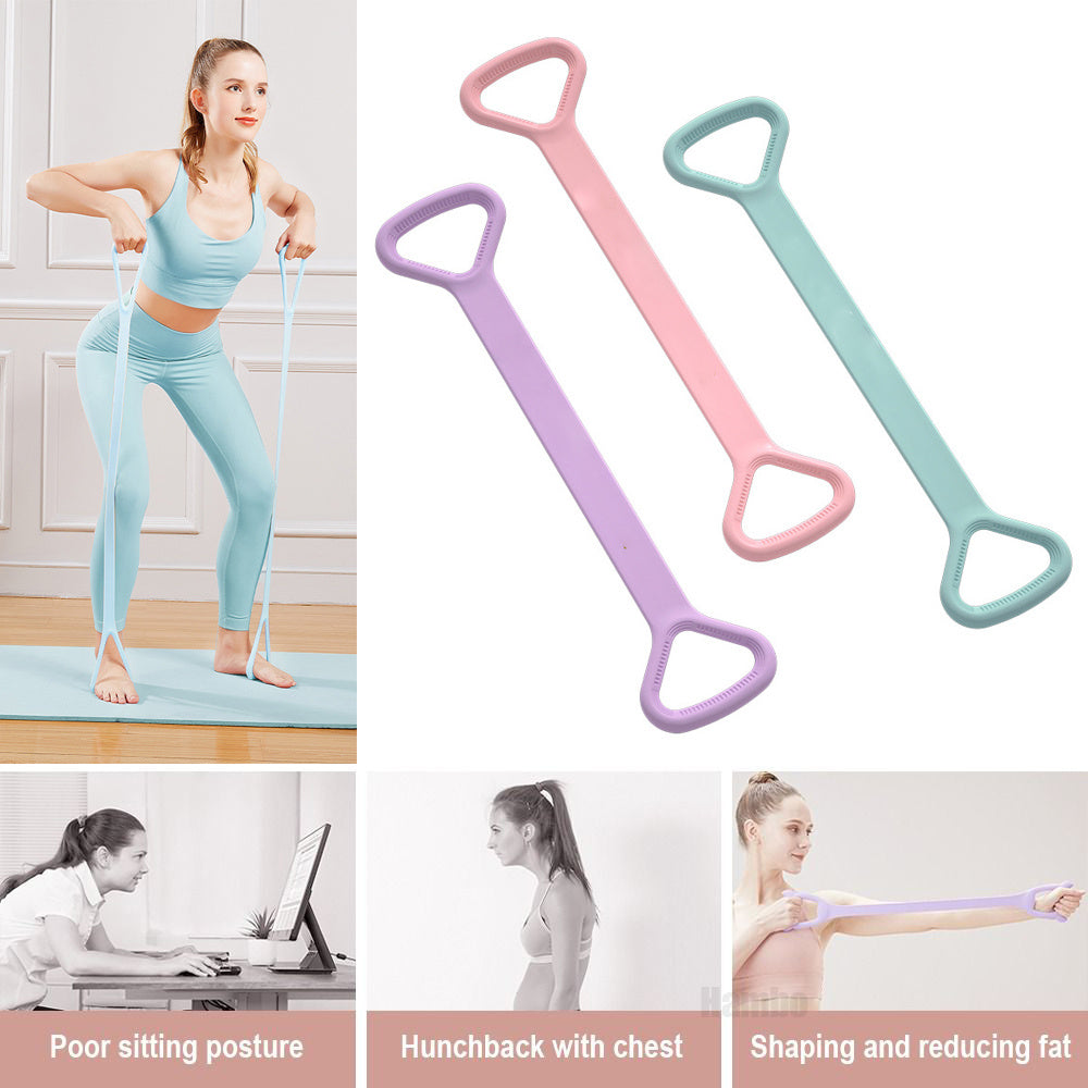 Yoga Fitness Resistance Band for Arm and Back Training