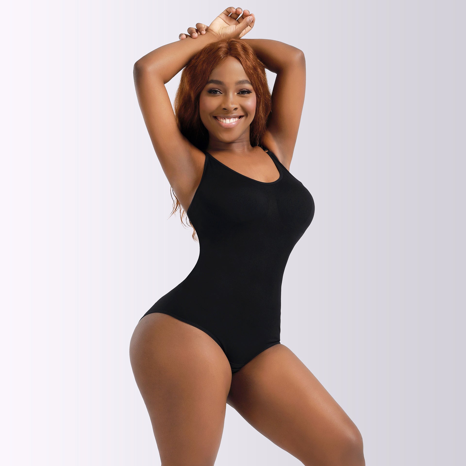 Seamless One-Piece Waist Cincher with Belly Support & Hip Lift