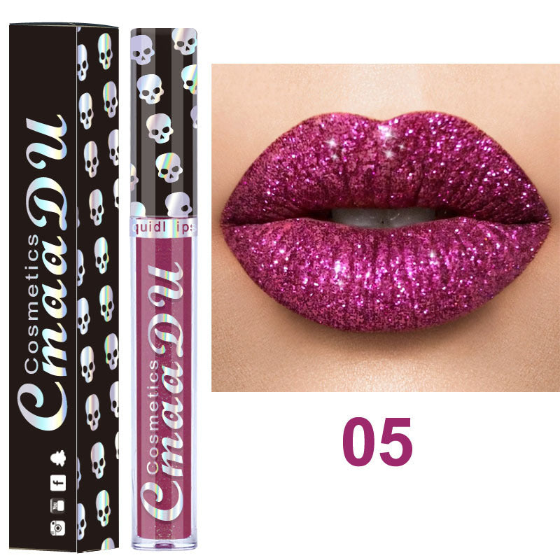 Metal lip gloss