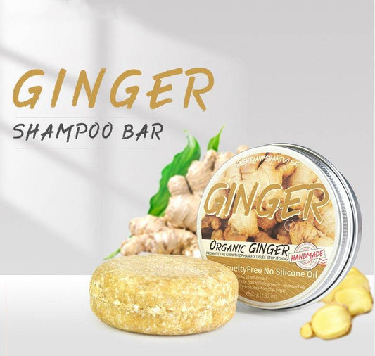 Rainbowsis Ginger Shampoo Soap Anti-dandruff Refreshing