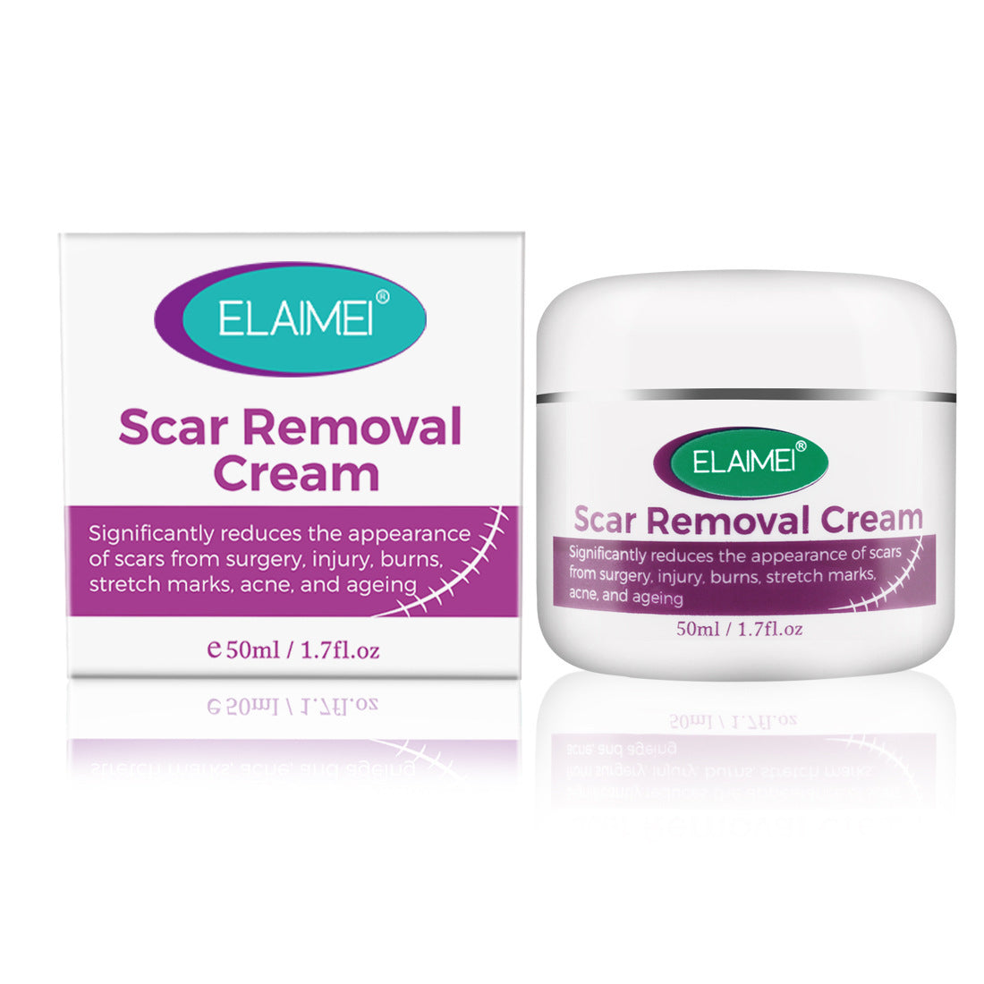 Scarless Cream Scar Removal Cream Face Acne Scar Stretch Marks Skin Repair Face Cream