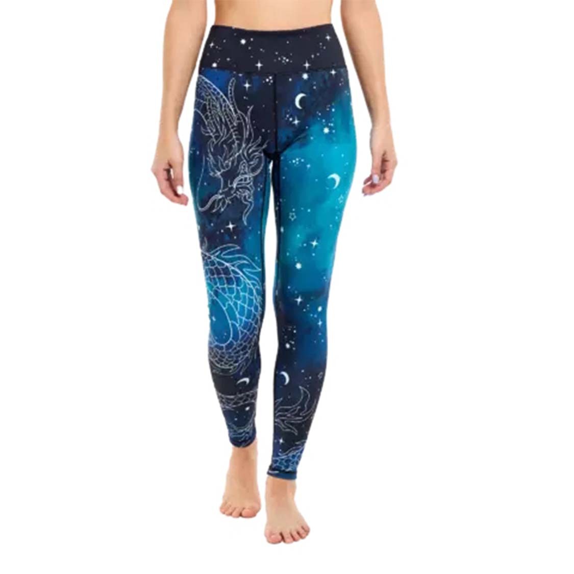 Floral Printed Yoga Pants Pilates Training Wear