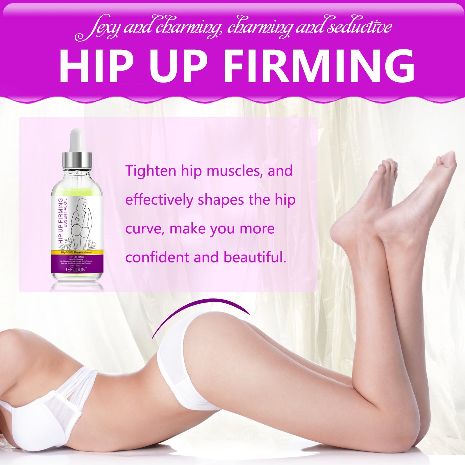 Hip Plump Lifting Moisturizing Oil - Rainbowsis