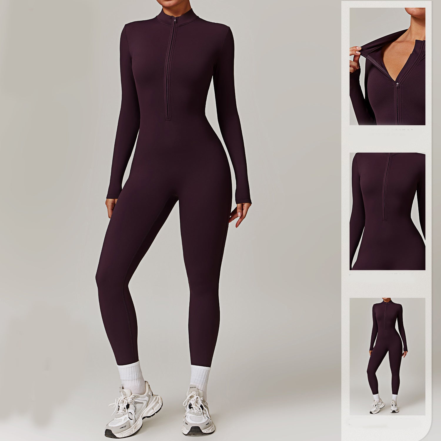 Long-sleeved Jumpsuit Yoga Fitness Sports