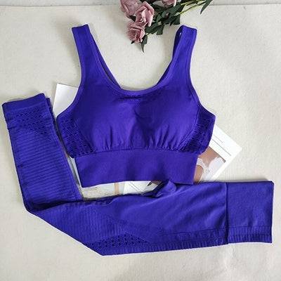 Sweat Yoga Pants Top Set