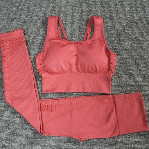 Sweat Yoga Pants Top Set