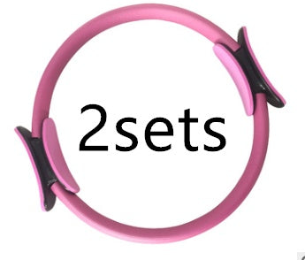 Yoga Pilates Dual Exercise Ring for Home Workouts