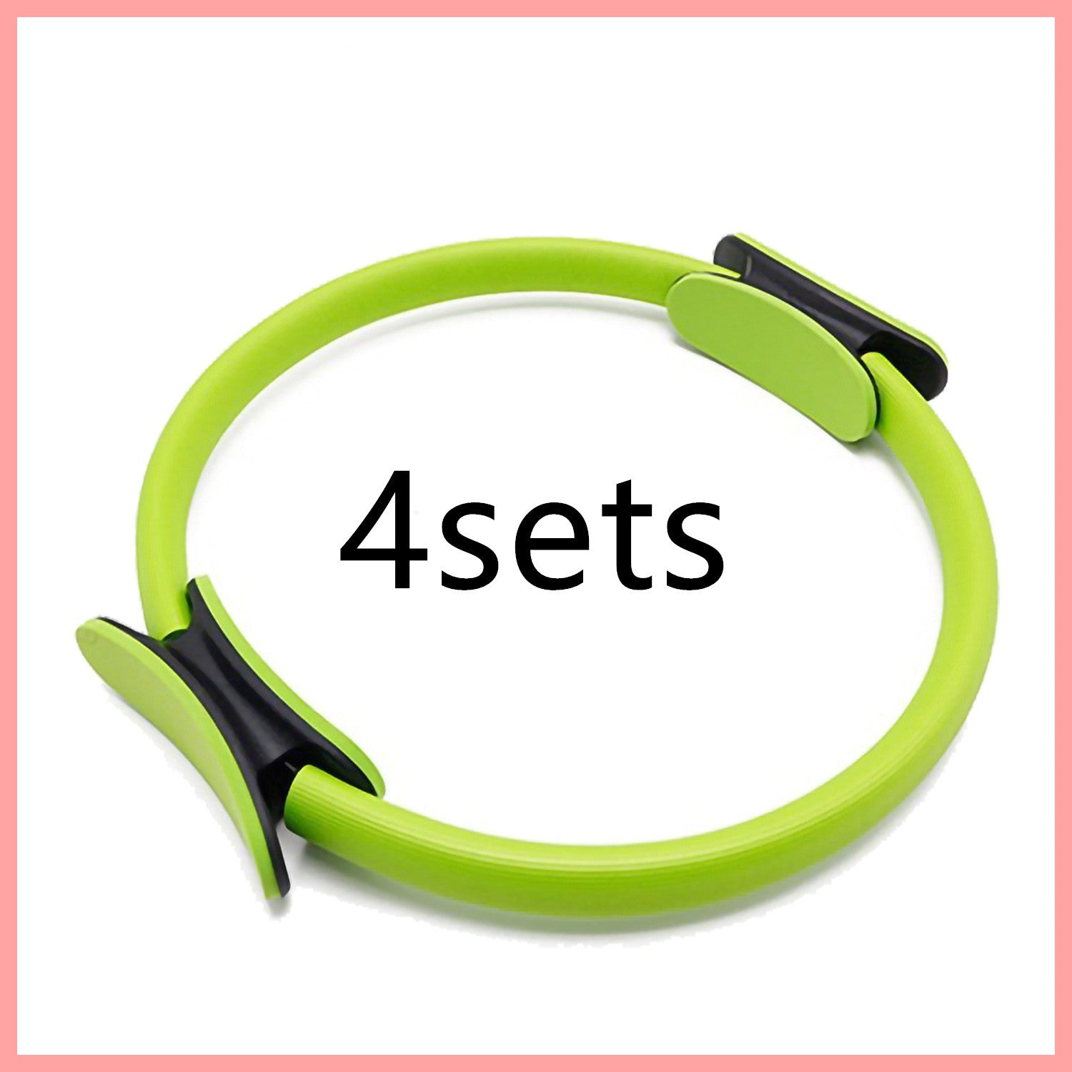 Yoga Pilates Dual Exercise Ring for Home Workouts