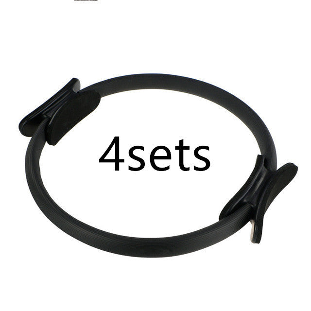 Yoga Pilates Dual Exercise Ring for Home Workouts