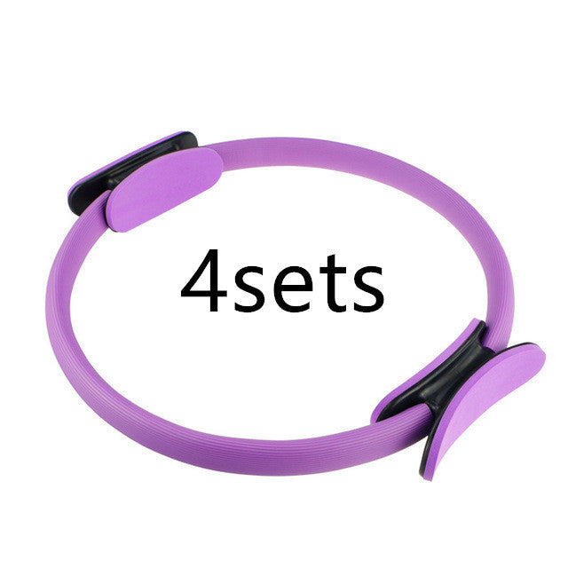 Yoga Pilates Dual Exercise Ring for Home Workouts