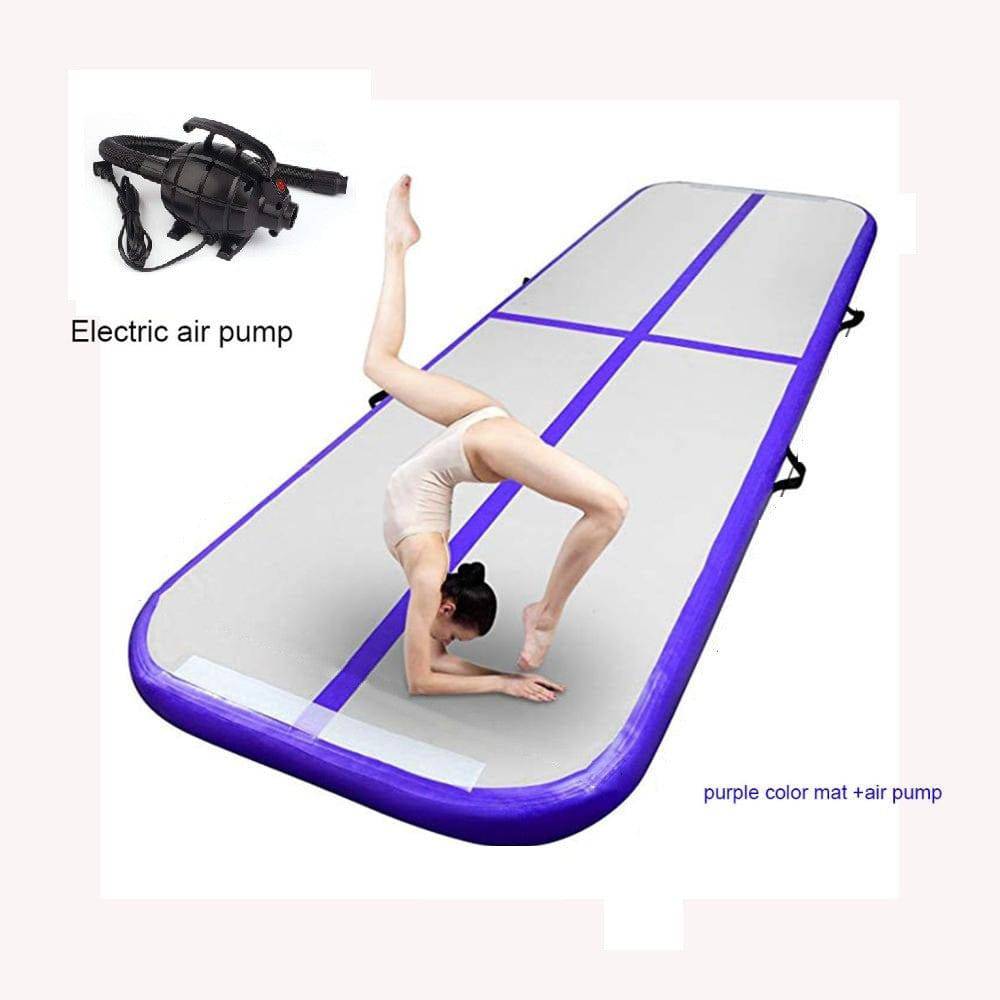 Inflatable Gymnastics Mat Yoga Mat  Air Cushion Martial Arts Training - Rainbowsis