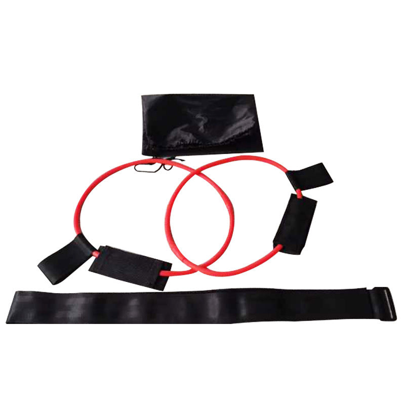 Yoga Fitness Belt with Foot Pedal Tension Rope