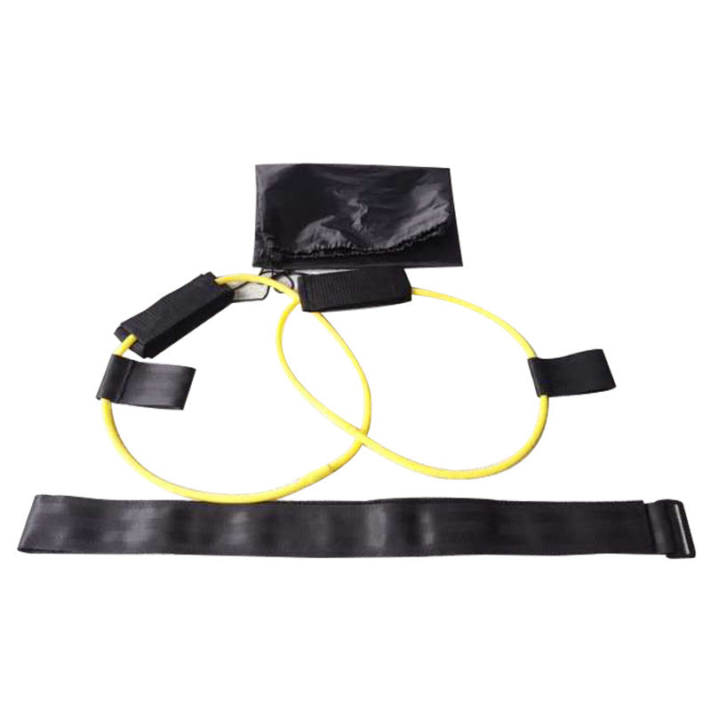 Yoga Fitness Belt with Foot Pedal Tension Rope