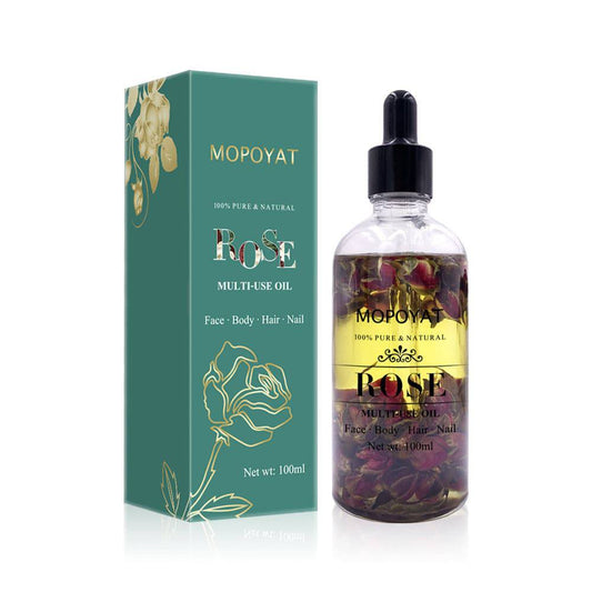 Rose Petal Essential Oil 100Ml Moisturizing - Rainbowsis