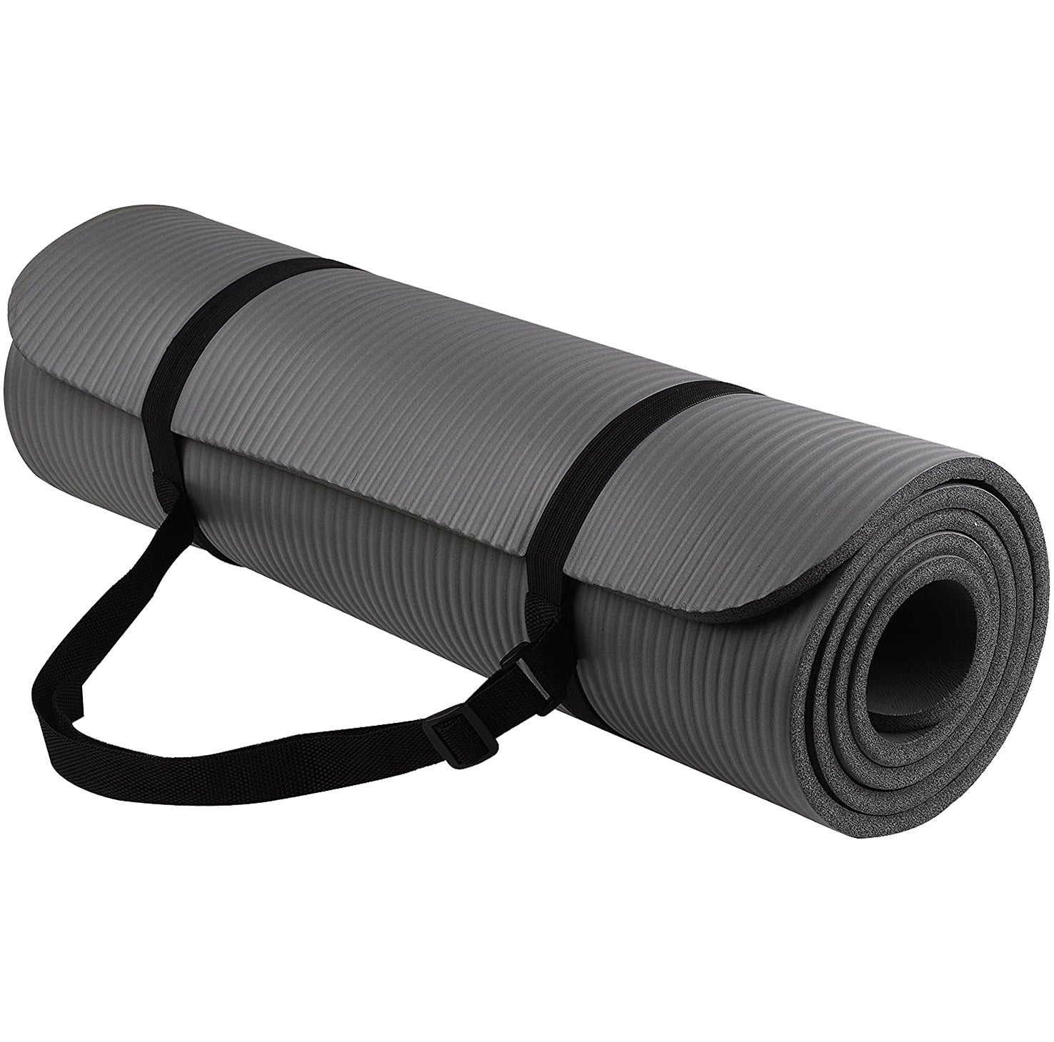 Striped Yoga Mat for Ultimate Comfort and Support