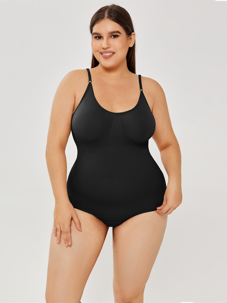 Women's Tummy Control Full Bust Shapewear Bodysuit ? Sculpt & Support