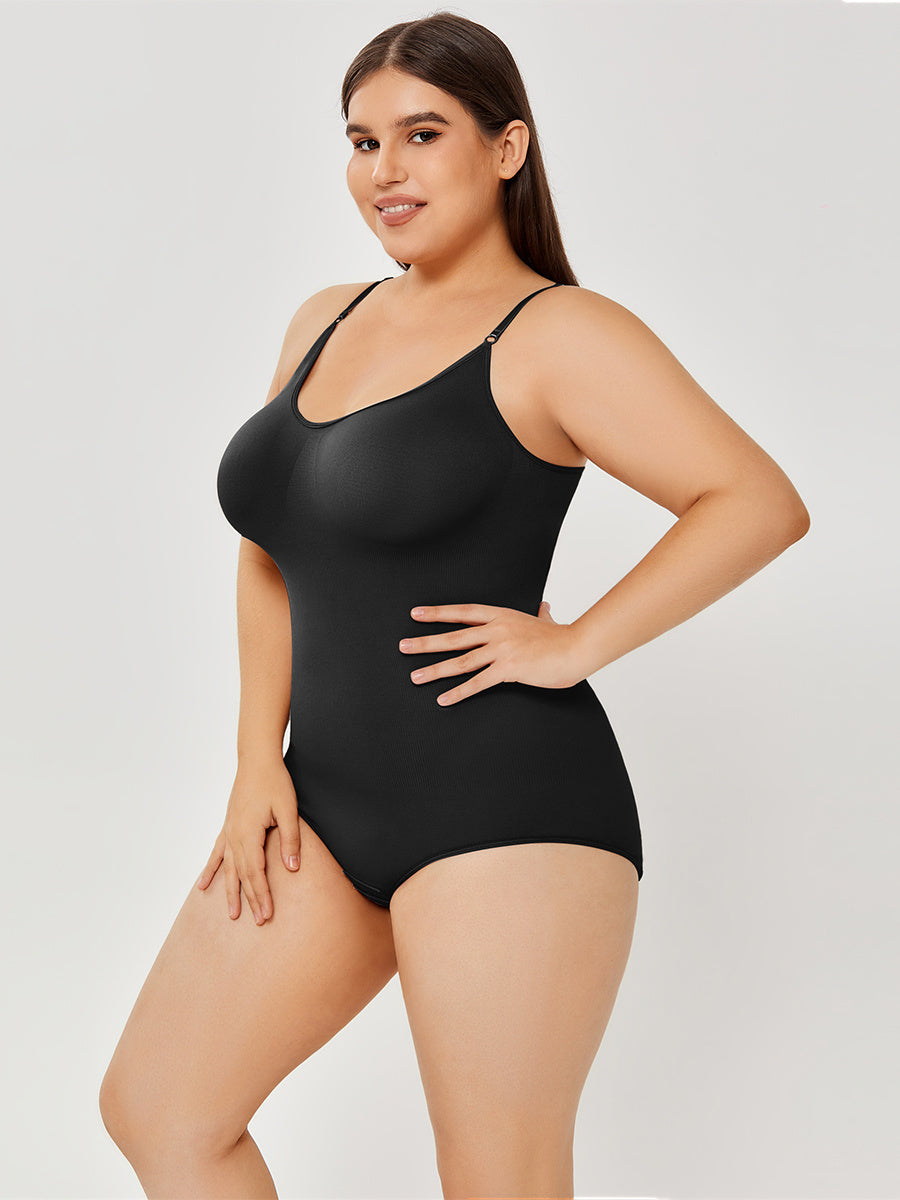 Women's Tummy Control Full Bust Shapewear Bodysuit ? Sculpt & Support