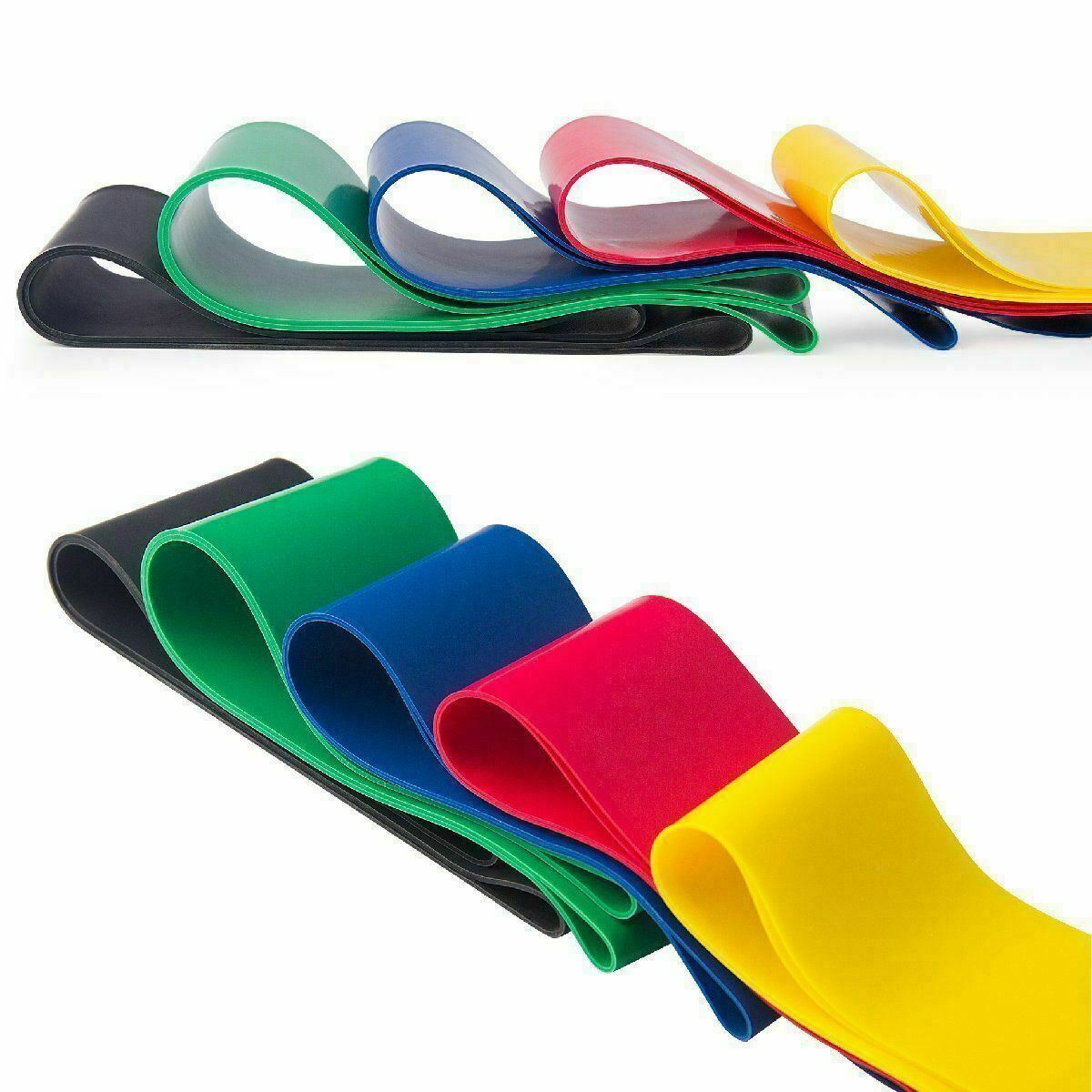 5-Piece Resistance Bands Loop Set for Effective Workouts