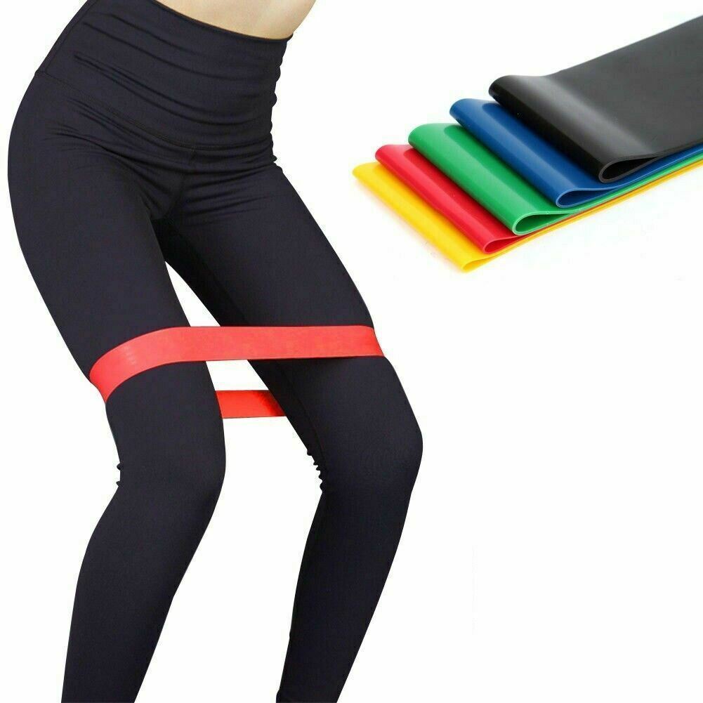 5-Piece Resistance Bands Loop Set for Effective Workouts