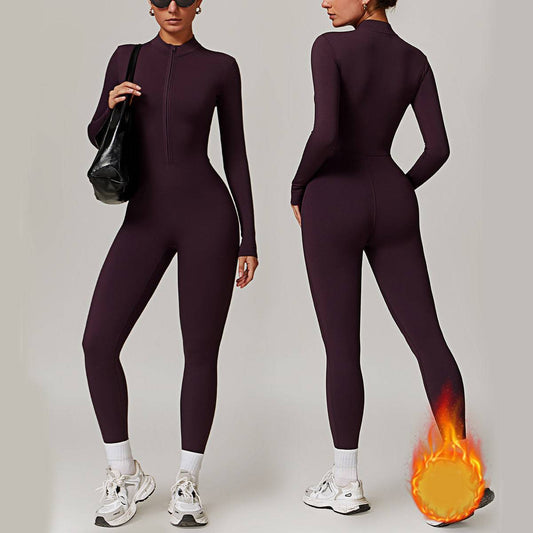 Long-sleeved Jumpsuit Yoga Fitness Sports - Rainbowsis