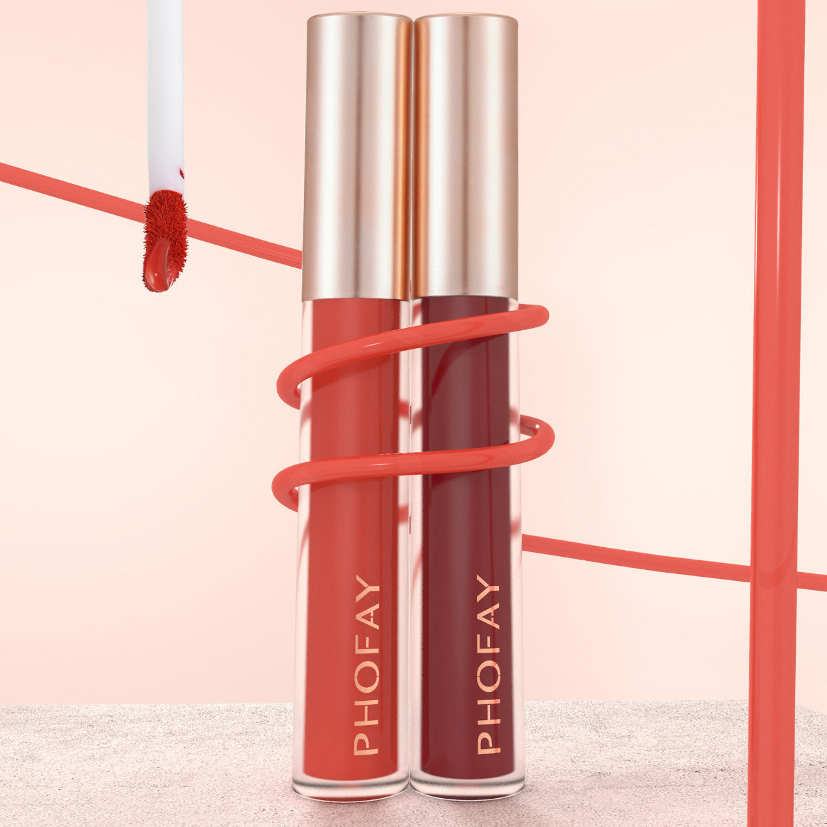 PHOFAY Non-Sticky Lip Gloss