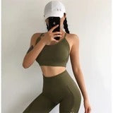 Seamless Strapy yoga set