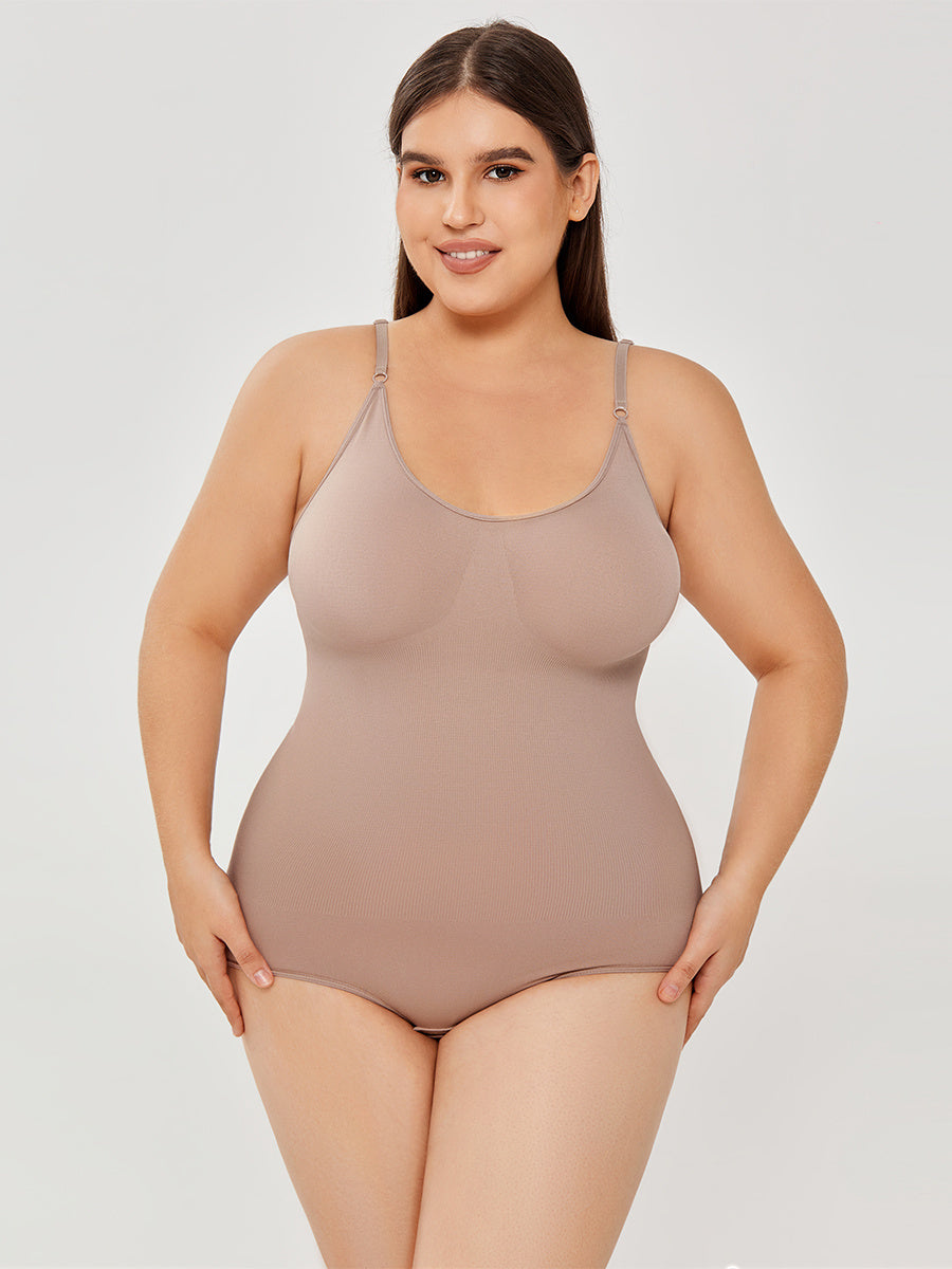 Women's Tummy Control Full Bust Shapewear Bodysuit ? Sculpt & Support