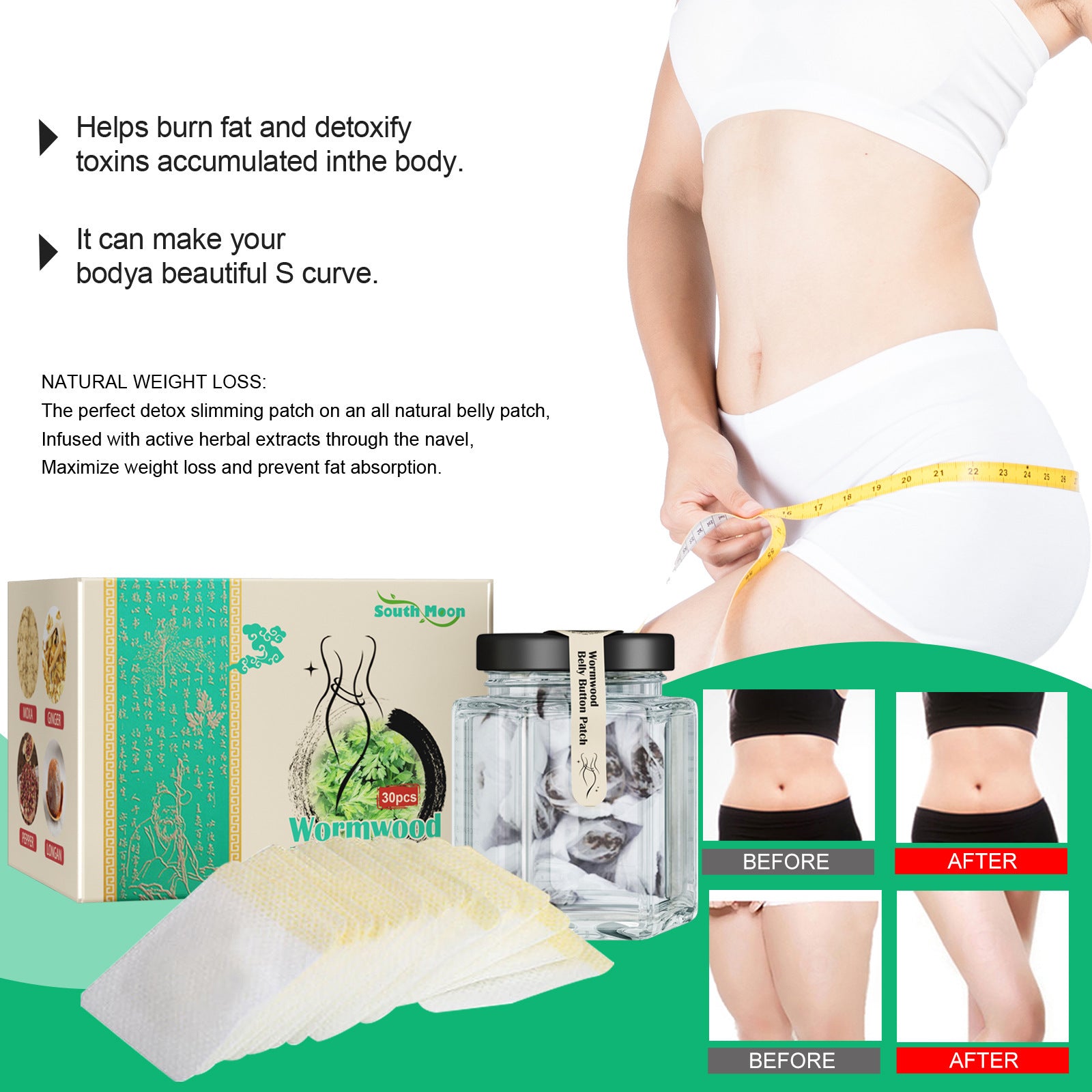 Detox Weight Loss Patch Herbal Abdominal