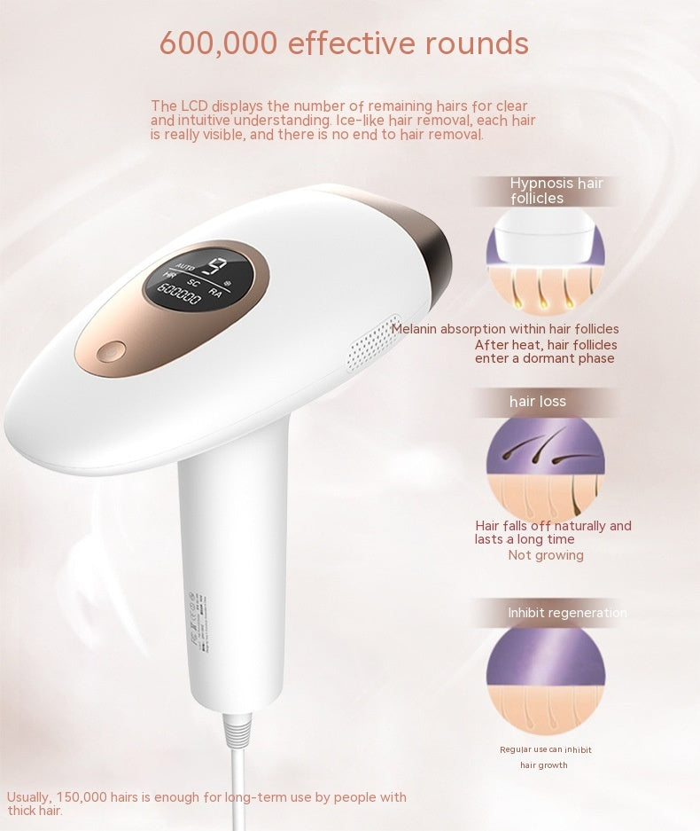 Household Photon Laser Hair Removal Unisex