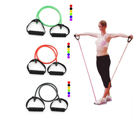 Latex Resistance Bands Workout Tubes