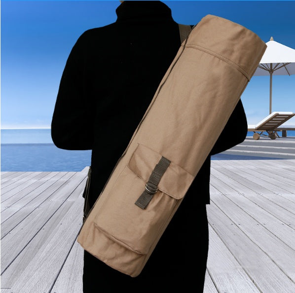 Cylindrical Multifunctional Large-Capacity Yoga Bag