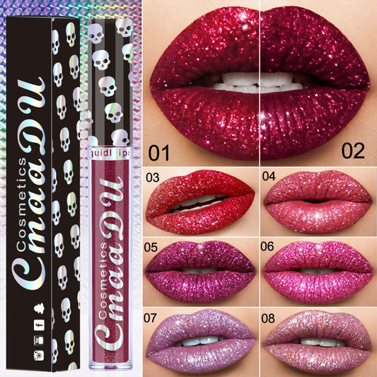 Metal lip gloss