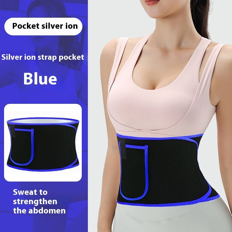 Sweat Waistband Belly Contracting Weight Loss Trainer