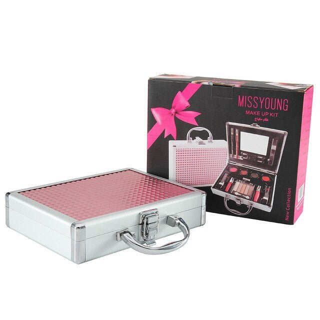 Lip gloss and mascara cosmetic set