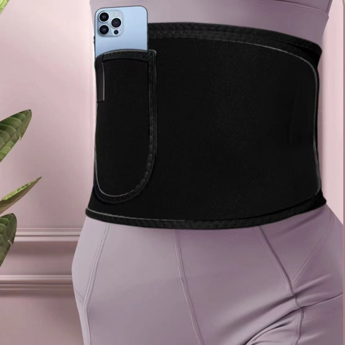 Sweat Waistband Belly Contracting Weight Loss Trainer