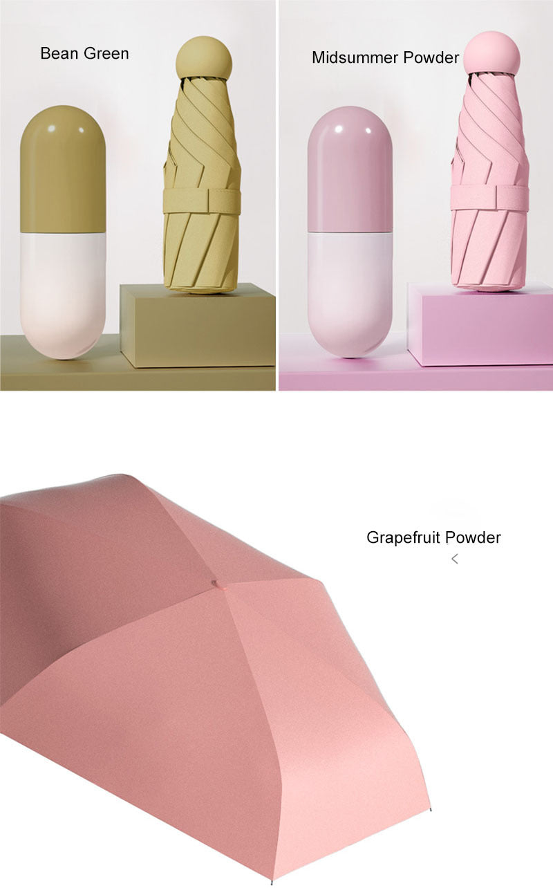 UV proof capsule umbrella