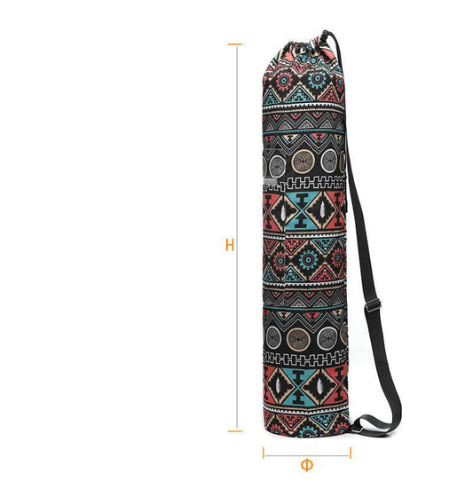 Rainbowsis Canvas Yoga Mat Shoulder Bag - Rainbowsis