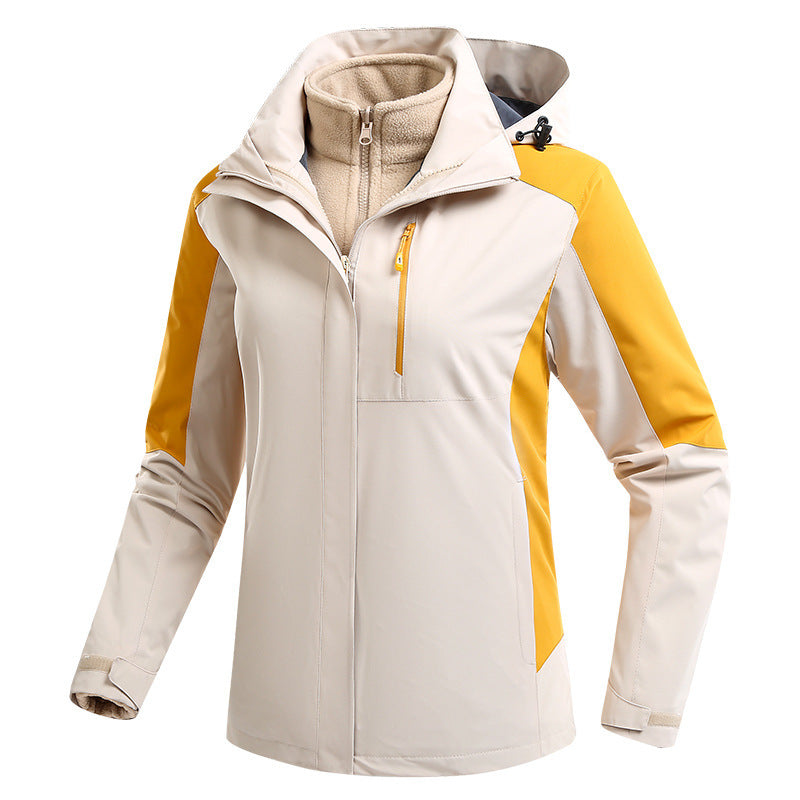 Smart Heating Shell Jacket Couple Winter