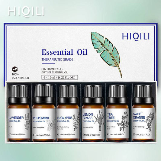 Plant Aromatherapy Essential Oil 10ml Set 6 Piece Set - Rainbowsis