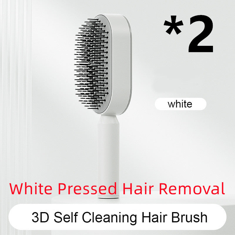 Self Cleaning Hair Brush For Women