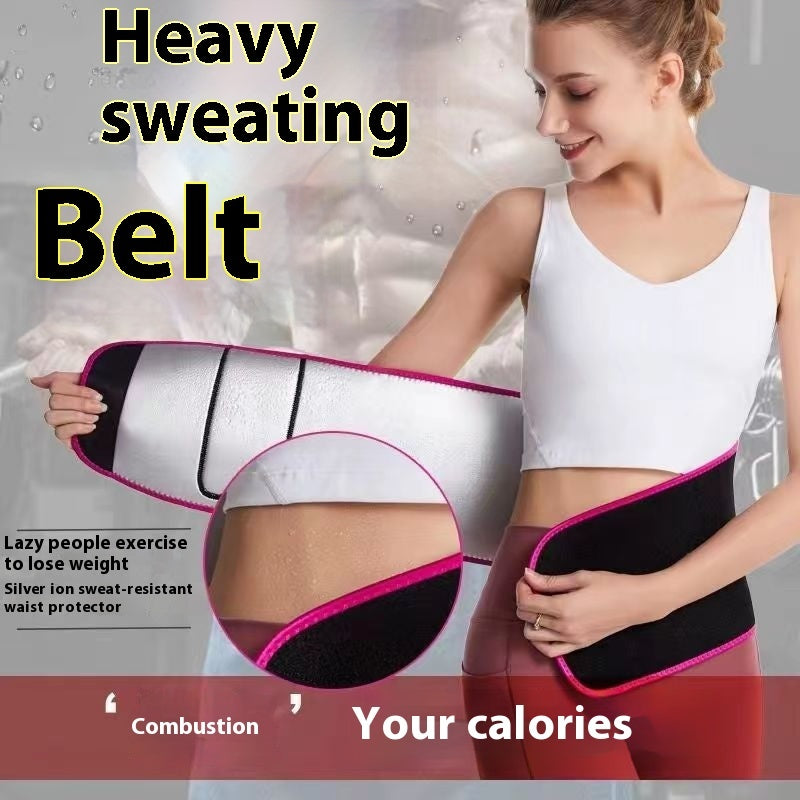 Sweat Waistband Belly Contracting Weight Loss Trainer