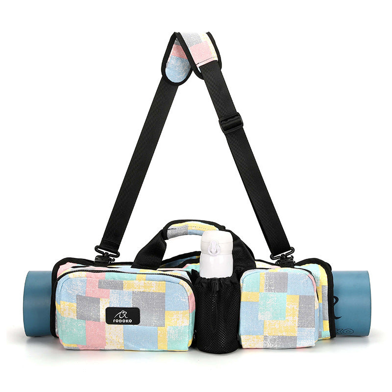 Multifunctional yoga mat bag carry all