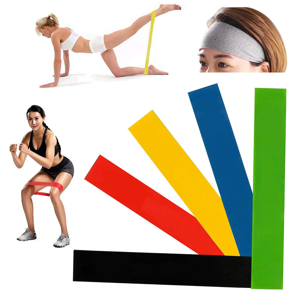 Adjustable 5-Level Resistance Bands for Yoga