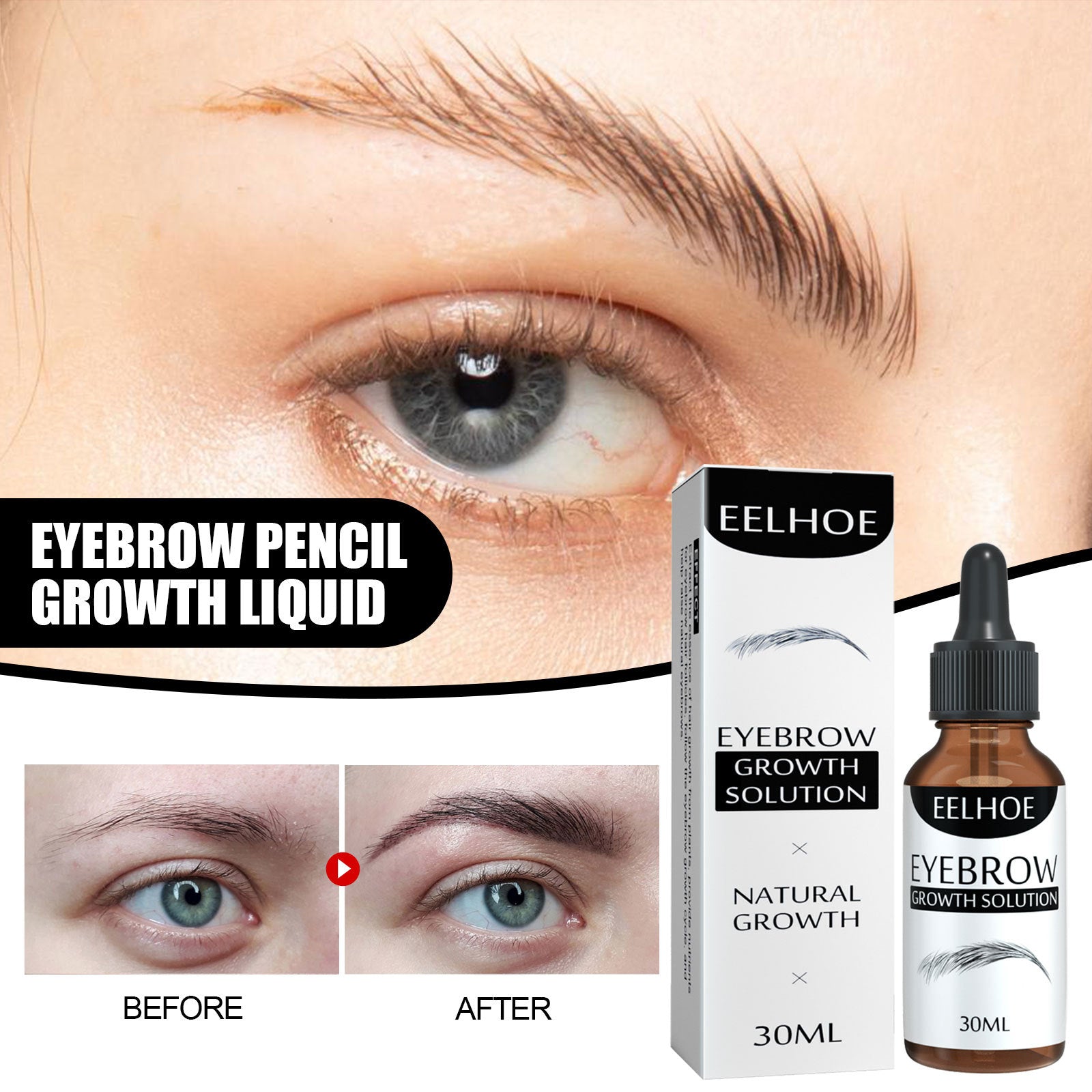 Rainbowsis  Natural Essential Oil For Thick Eyebrows - Rainbowsis