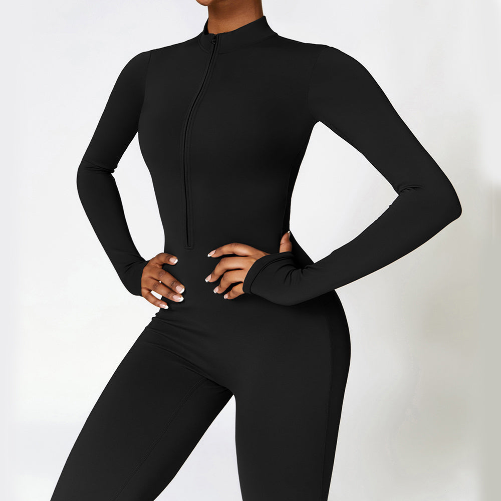 Long-sleeved Jumpsuit Yoga Fitness Sports