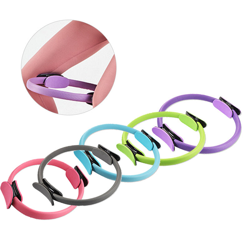 Yoga Pilates Dual Exercise Ring for Home Workouts