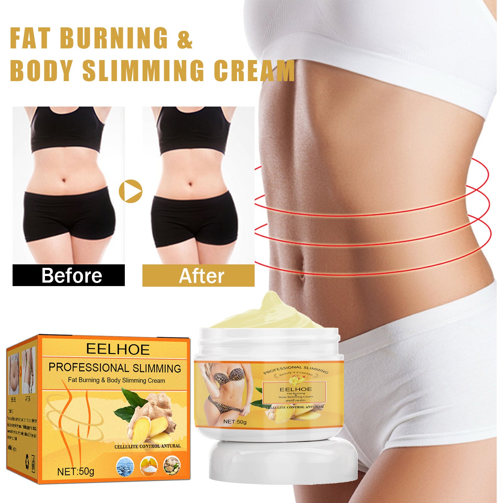 Ginger Weight Loss Cream