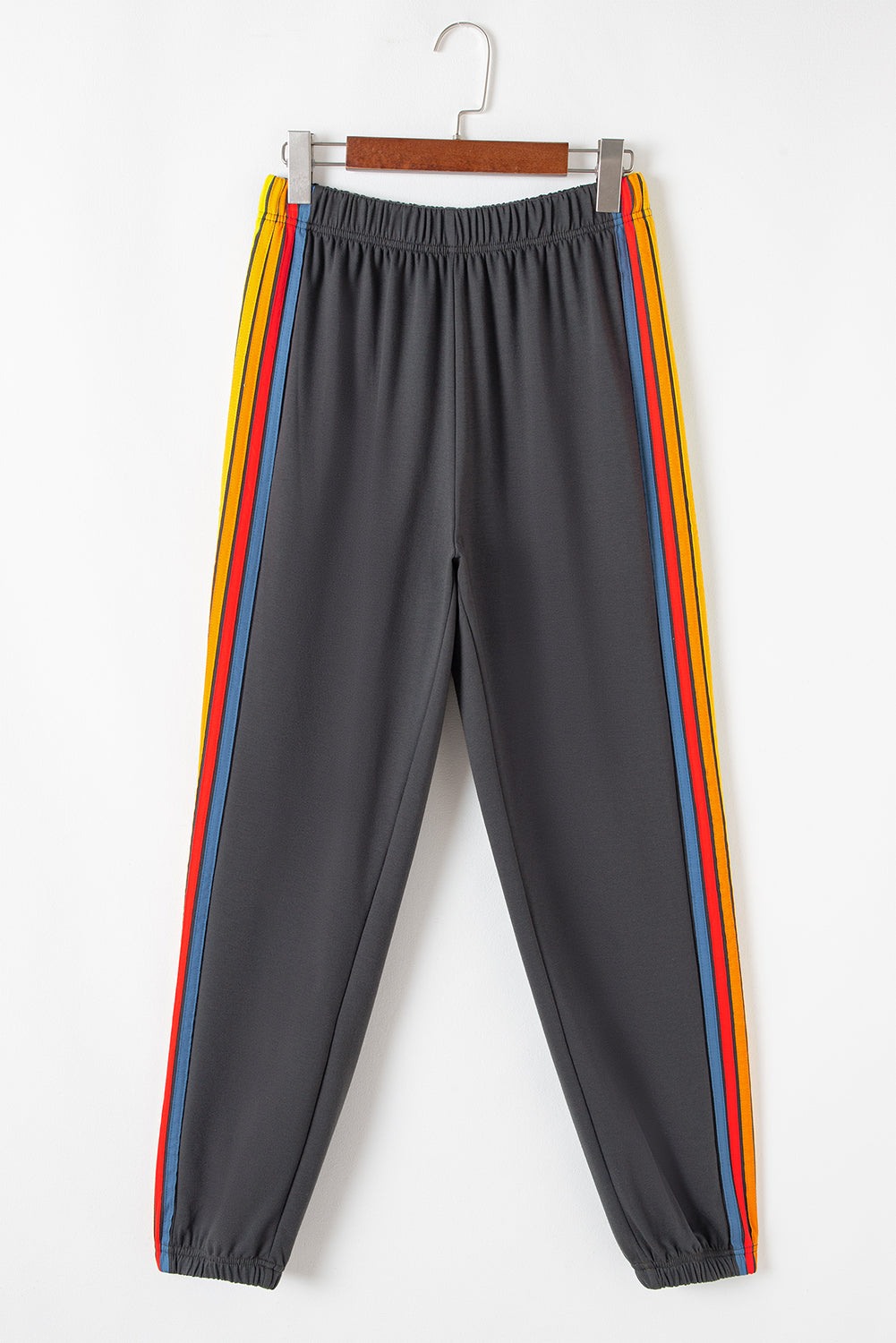 Light Blue Counting Rainbows High Waist Sweatpants