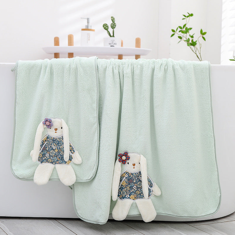 Children's Towel Baby Bath Towel Two Piece Set